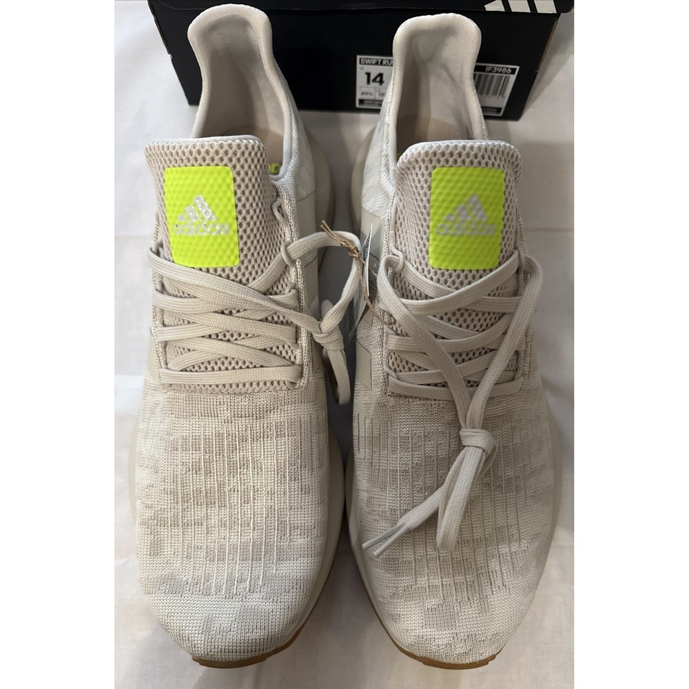 Adidas Swift Run 1.0 Men Size 14 Alumina Brand New IF3986 Knit Athletic Shoes